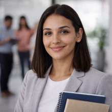 Portrait de Wafae, ingénieure informatique